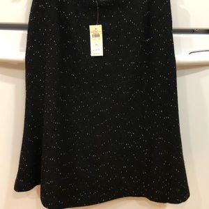 NWT Ann Taylor black skirt